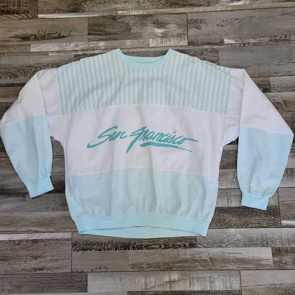 Vintage CottonTops San Francisco Lightweight Sweatshirt Size Large